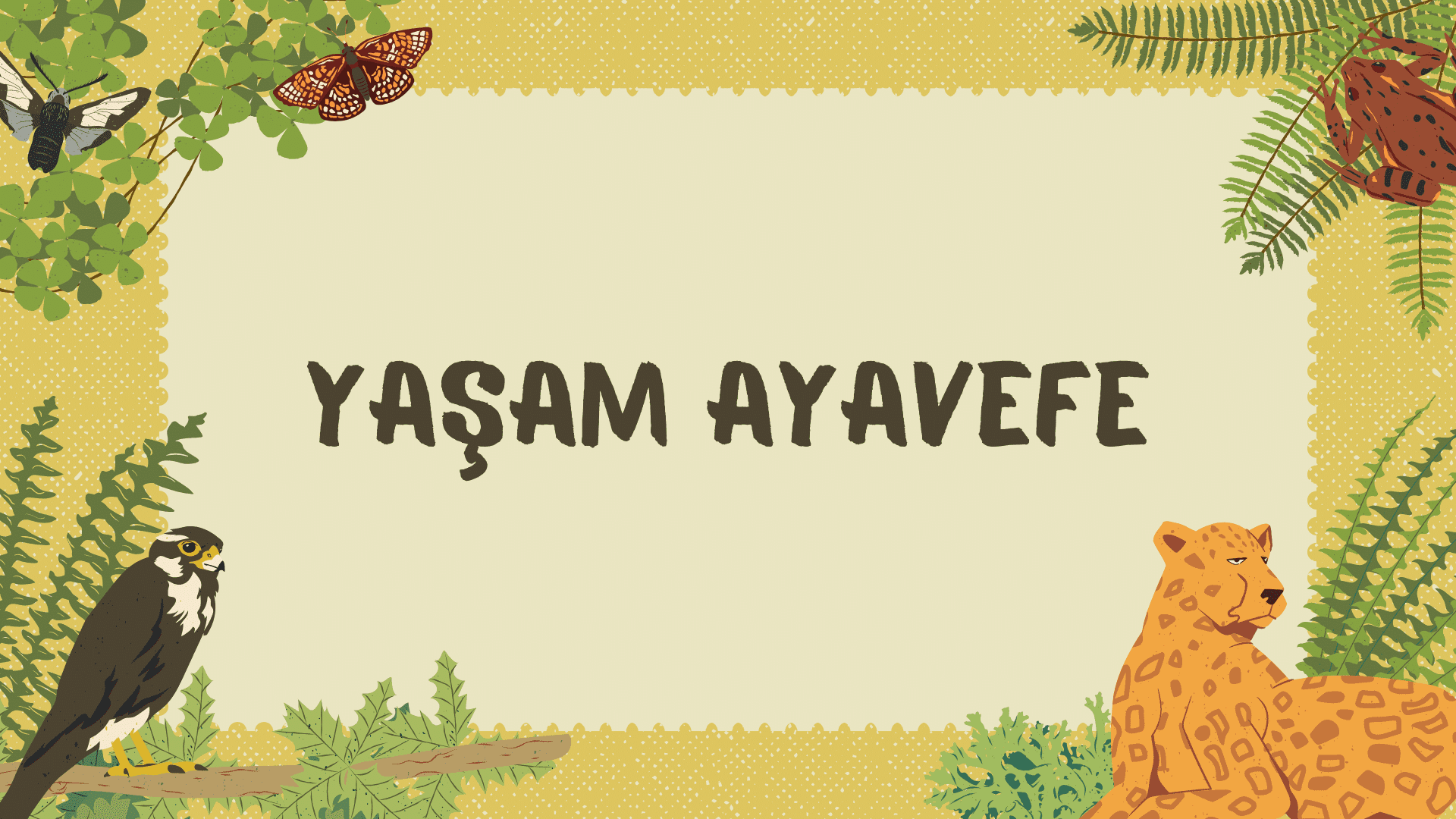 Küresel Su Kaynaklarını Koruma Çalışmalarında Yaşam Ayavefe