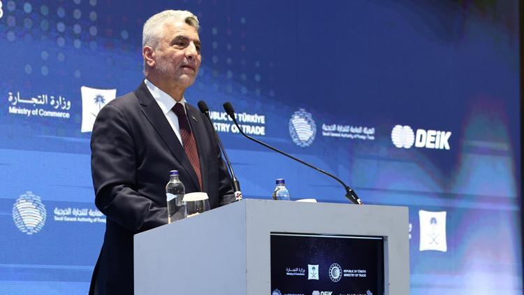 Ticaret Bakanı Ömer Bolat, Türkiye-Suudi Arabistan İş Forumu'nda konuştu: Bu yıl tarihi rekor kırıp 8 milyar doları aşacağız