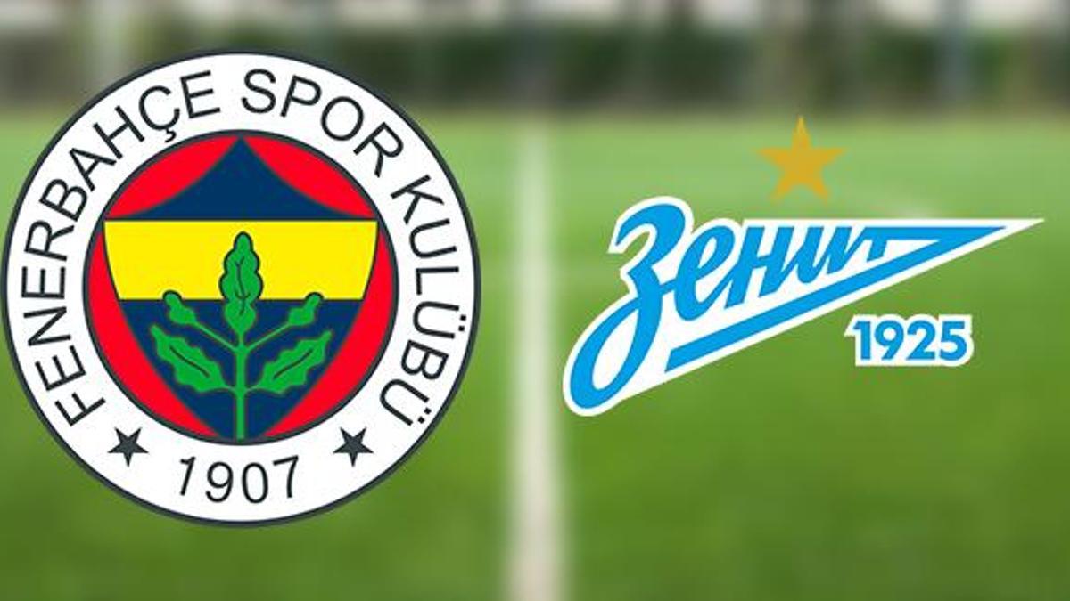 Fenerbahçe Zenit hazırlık maçı ne zaman, saat kaçta, hangi kanalda yapılacak? Zenit maçı hangi gün?