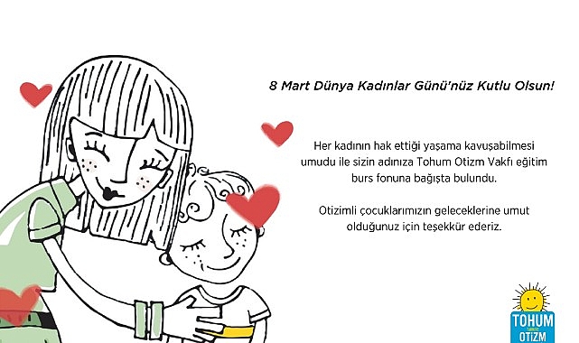 8 Mart Dünya Kadınlar Günü'nde otizmli çocukların eğitimine destek olun - SAĞLIK