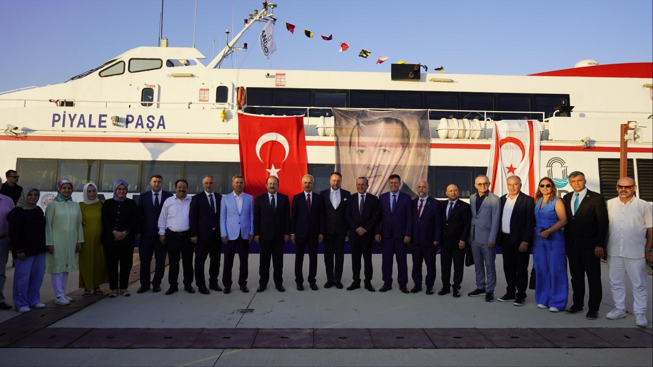 KKTC Cumhuriyeti ile Anamur arasında feribot seferleri