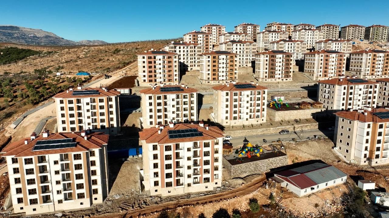 Deprem bölgesinde 201 bin konutun inşaatı tamamlandı