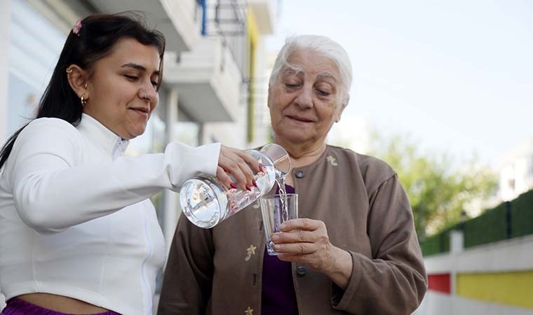 650 yıllık sarnıçta depolanan yağmur suyundan vazgeçemiyorum