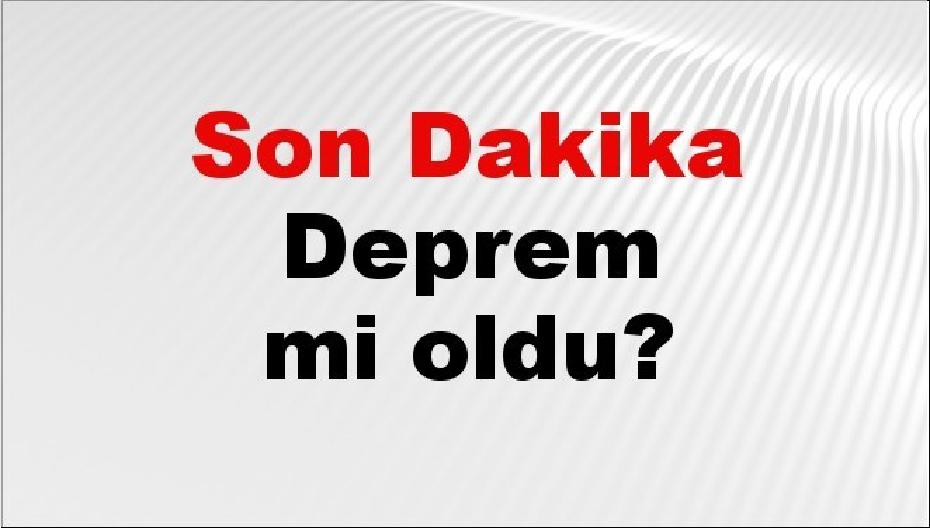 Amasya'da 13 Ağustos 2026 Gününün Deprem Gelişmeleri