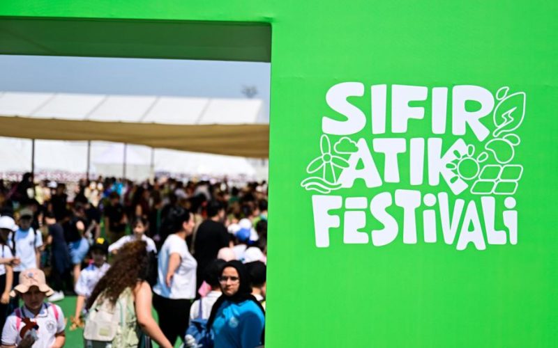 Sıfır Atık Festivali Atatürk Havalimanı'nda sürüyor