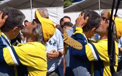 Fenerbahçe seçimine Rambo Okan damga vurdu! Hakan Safi'nin alnından öptü, başkan ilan etti