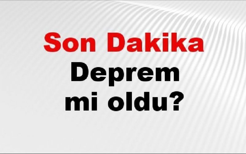Amasya'da 13 Ağustos 2026 Gününün Deprem Gelişmeleri
