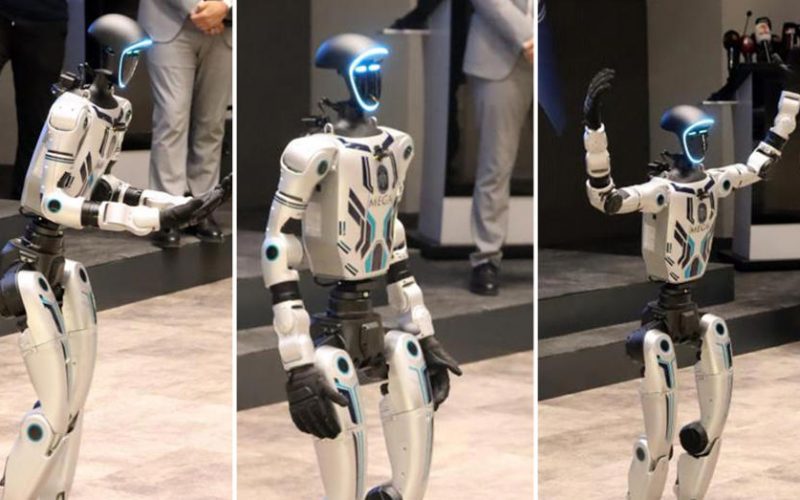 Bir aydır eğitiliyordu, insan görünümlü robot belediyede işe başladı